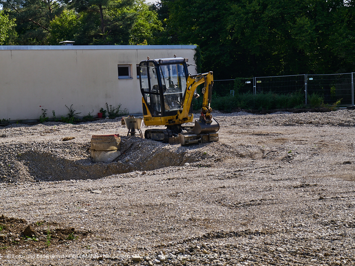 08.08.2022 - Baustelle zur Mütterberatung und Haus für Kinder
